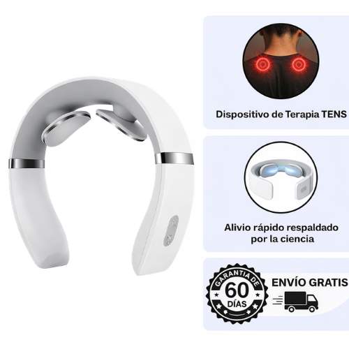 YAYA Pro – Masajeador Cervical Inteligente | Chau Contracturas + Ebook Exclusivo de Regalo