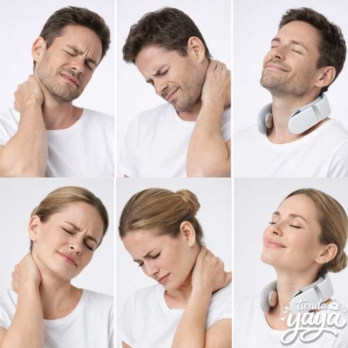 YAYA Pro – Masajeador Cervical Inteligente | Chau Contracturas + Ebook Exclusivo de Regalo