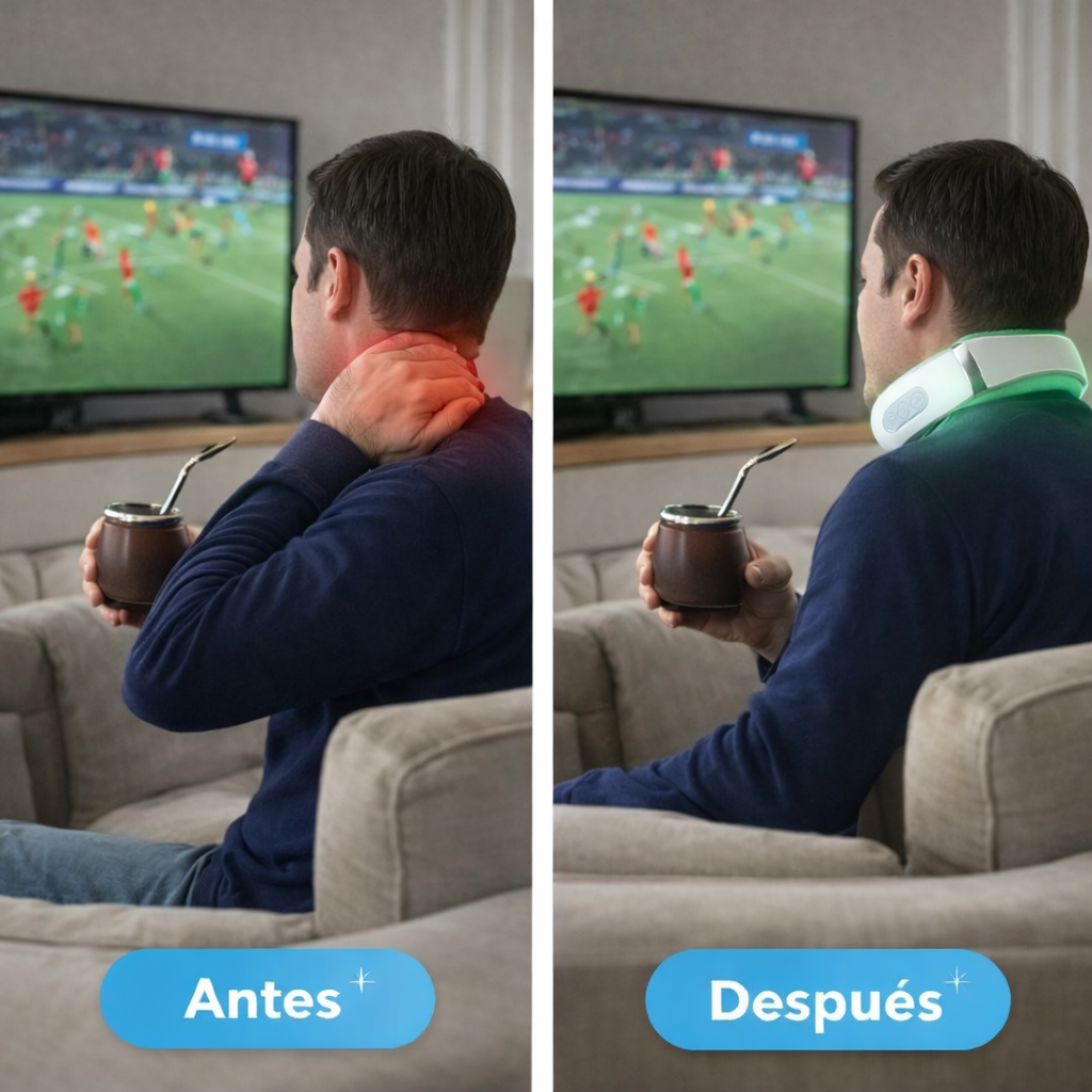 YAYA Pro – Masajeador Cervical | Chau Contracturas + Guia 30 Días Sin Estrés De REGALO🎁.